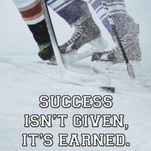 Ice Hockey Success Poster Print