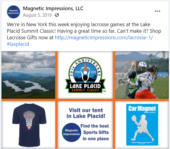 Lacrosse Event Promotion for Facebook