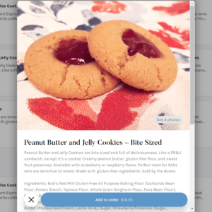 Sweets So Good Peanut Butter and Jelly Cookies