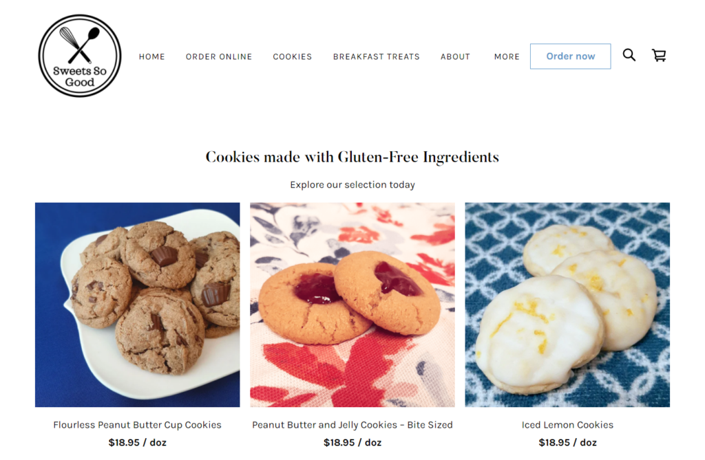 Sweets So Good Cookie Category