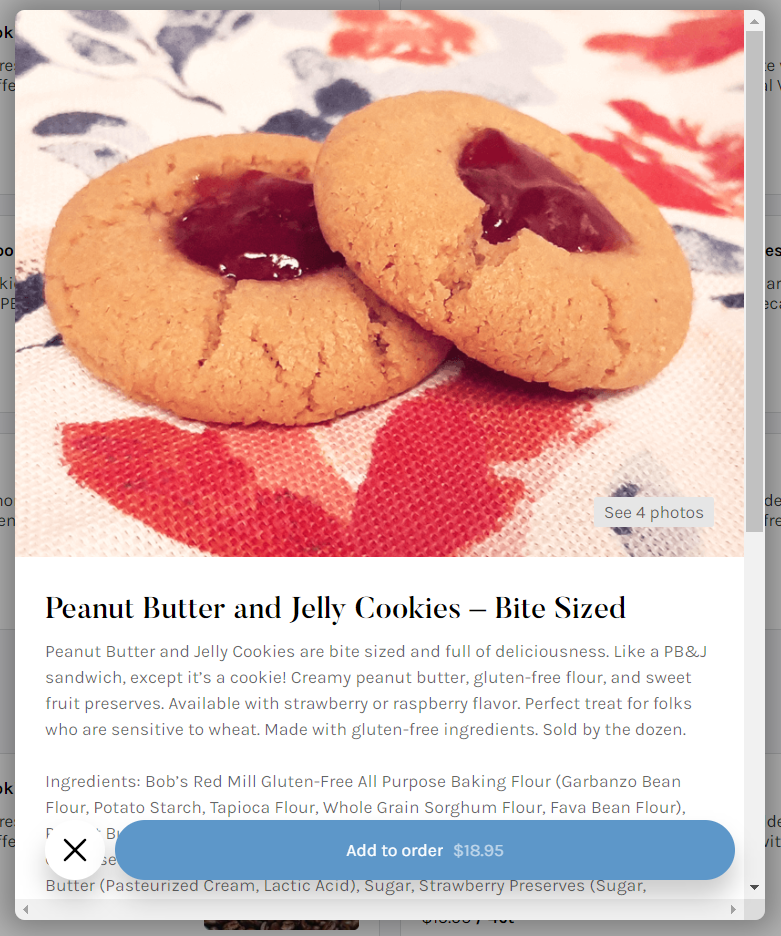 Sweets So Good Peanut Butter and Jelly Cookies