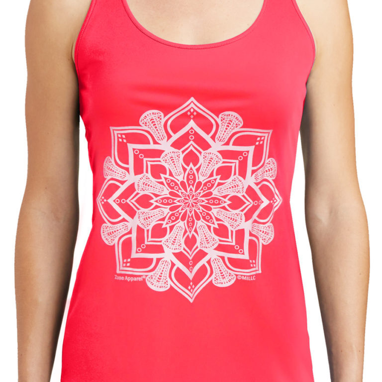 Women's-Lacrosse-Mandala-Tank-Top